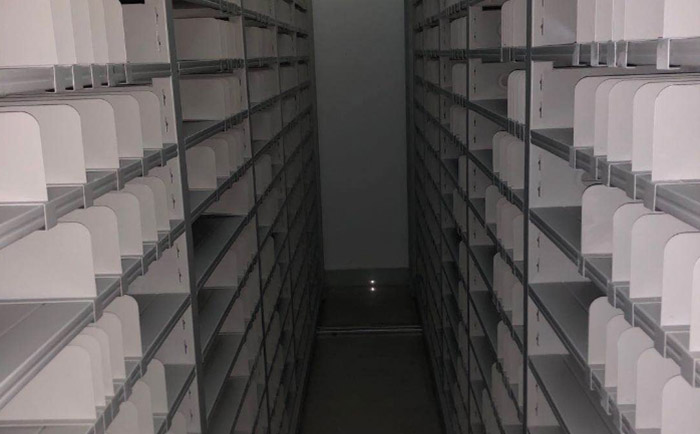 廣州詩妃生物科技有限公司密集柜案例