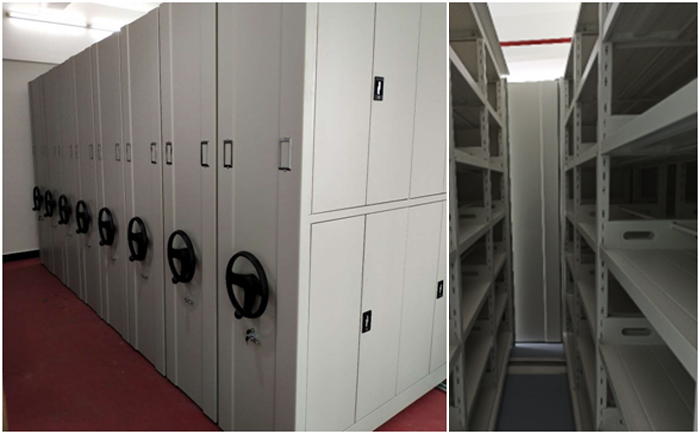 手動(dòng)密集架實(shí)物圖 手動(dòng)密集架實(shí)物圖